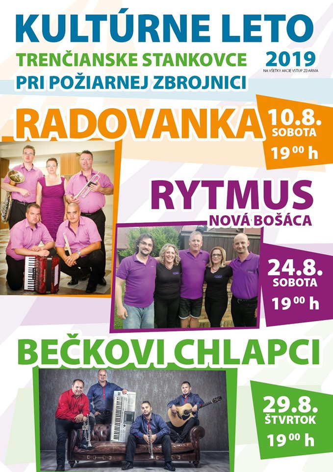 Kultúrne leto-plagát