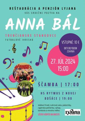 plagát anna bál LyJana