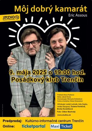 plagát divadelné predstavenie Môj dobrý kamarát