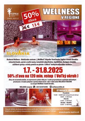 wellness v regióne kúpele trenčianske teplice