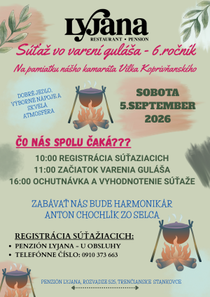 Súťaž vo varení guláša 6 ročník